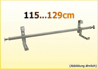 Blumenkastenhalter Spezial / 1 Paar HB 15cm / FLB 115...129cm