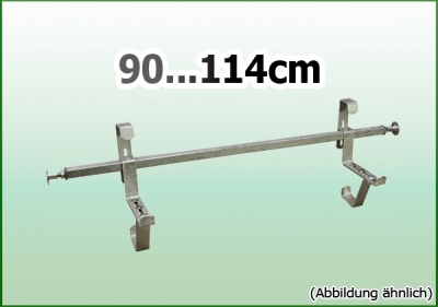 Blumenkastenhalter Universal / 1 Paar HB 12...24cm / FLB 90...114cm